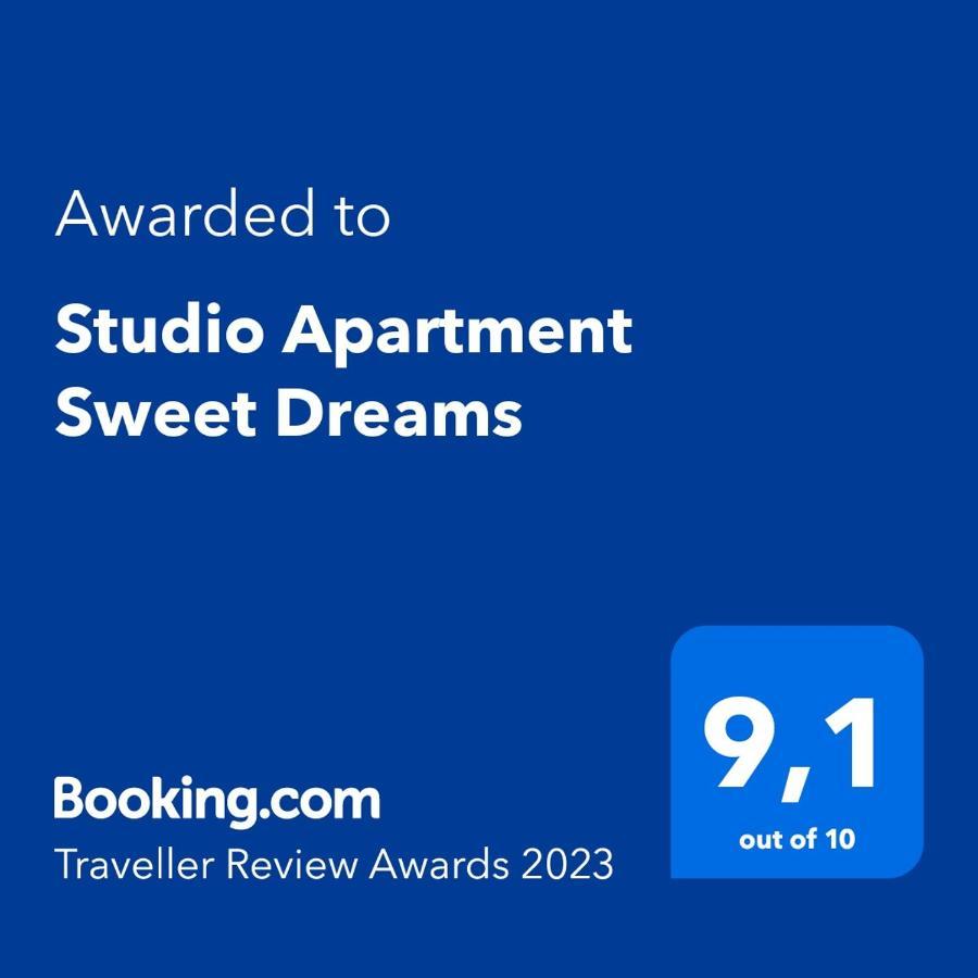 Studio Apartment Sweet Dreams 罗维尼 外观 照片